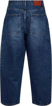 STUDIO NICHOLSON Mens Blue Cotton Denim Jeans