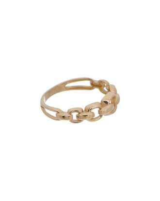Italian Gold, Inc 14K 6Mm Graduated Rolo Chain Ring