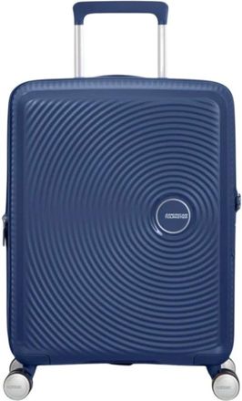 American Tourister Soundbox Spinner 55/20 TSA Exp - unisex - Handbagage koffer - Blauw - ONE Size - Koffers