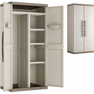 KIS armadio utility 89X54XH182CM.GRIGIO/TORTORA