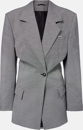 The Attico Wool and cotton blazer