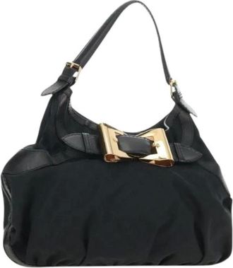 Gucci Borsa a spalla vintage GG Pre-owned - - Pre-owned - Donna - Nero - ONE SIZE