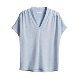 OPUS Dames, Tops, Blauw, Maat: 2XL Viscose