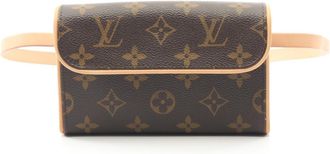 Louis Vuitton Brown Coated Canvas Pvc Monogram Leather Fanny Pack (Pre-Owned)