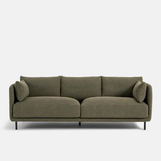 La Redoute Interieurs Sofa 3- of 4-zits, fijne badstof, Victor