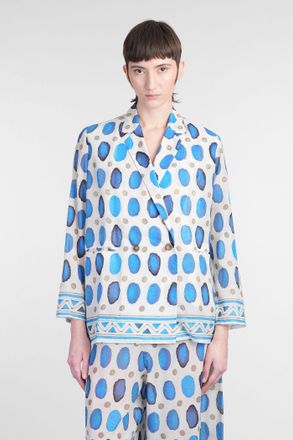 Holy Caftan Camicia Jam in cotone grigio