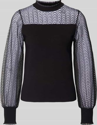 Zero Strickpullover aus Viskose-Mix in Black, Größe 34