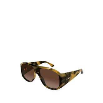 Chlo&eacute; Dames, Accessoires, Bruin, Maat: 60 MM Nylon