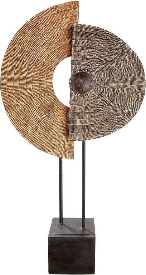 Gilde Deko Figur Skulptur - Dekoration stehend Kunstharz - Deko Wohnzimmer Geschenk Geburtstagsgeschenk für Frauen Männer - Mehrfarbig Höhe 71 cm ab 87,32 €