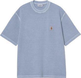 Carhartt Work in Progress S/S Nelson Waffle T-Shirt Gentle Blue I036185-3HX-GD