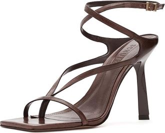 Schutz Amalfi Womens Sandals Root Brown : 10.5 M, Leather