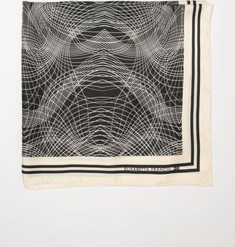 Elisabetta Franchi Sciarpa Elisabetta Franchi in seta stampata