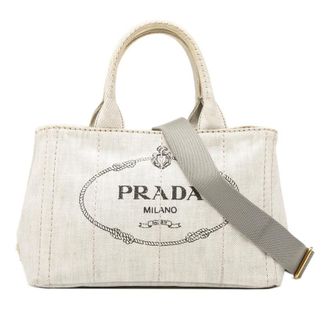 Prada Pre-owned Prada Small Denim Canapa Logo Satchel PEN3TJ3SC3PZVL8G