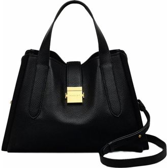 Radley London Sloane Street Medium Ziptop Satchel Bag in Black at Nordstrom