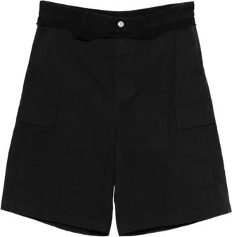 Maison Margiela Straight Leg Shorts - Heren - Korte Broeken - Zwart - M - Korte Broeken