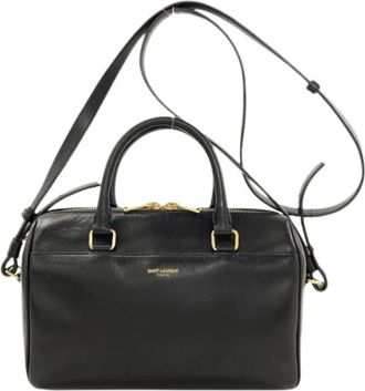 Saint Laurent Pre-owned Handbag - Dames - Vintage Handtas - Zwart - ONE Size - Vintage
