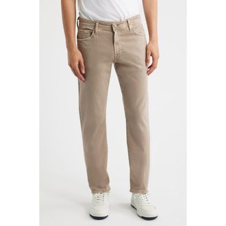 AG - Adriano Goldschmied Everett Slim Straight Leg Jeans in 7 Yrs Sulfur Stone Barrack at Nordstrom, Size 33 X 32