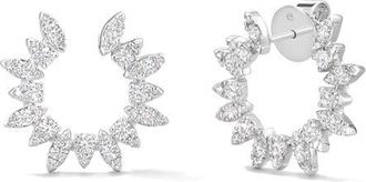 HEARTS ON FIRE Aerial Diamond Sunburst Earrings in White Gold at Nordstrom