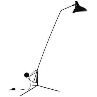 DCW Éditions Paris Floor lamp Mantis - Black - Aluminium - Designer Bernard Schottlander