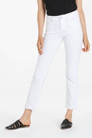 Dear John Denim Blair Slim Straight Jeans In White