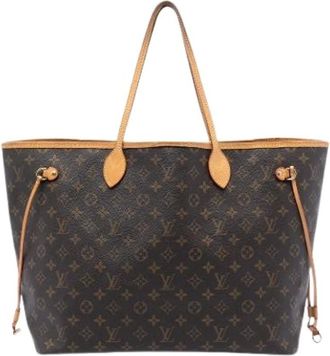 Louis Vuitton Pre-owned Tote Bags, female, Brown, Size: ONE SIZE Pre-owned Neverfull GM