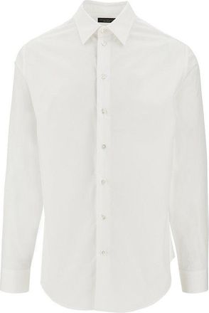 Emporio Armani Poplin shirt Man XL
