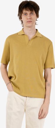Fortela Cotton polo Adrien mustard