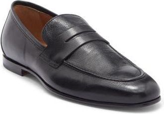 Antonio Maurizi Penny Loafer in Nero at Nordstrom Rack, Size 13Us / 46Eu