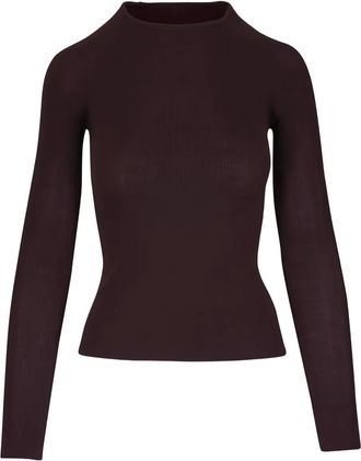 Majestic Filatures Top a coste - Marrone