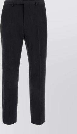 Gucci wool trousers with back pockets and belt loops
