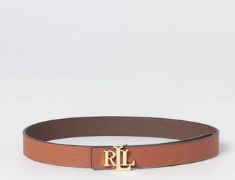 Lauren Ralph Lauren Cintura reversibile in pelle a grana