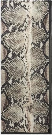 Roberto Cavalli Foulard in seta con stampa pitone - Toni neutri