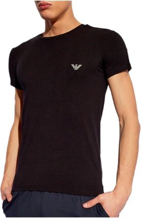 Emporio Armani Hombre, Camisetas, Negro, Talla: M