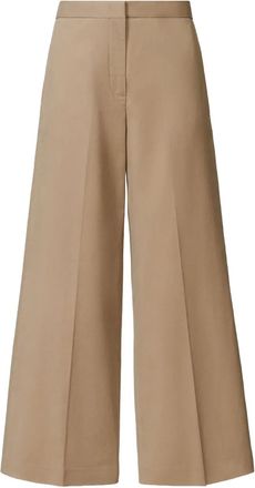 Fabiana Filippi Pantaloni dritti con pieghe - Toni neutri