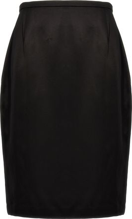 Saint Laurent Satin Skirt