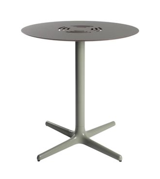 Resol Mesa Redonda &Oslash;70 Toledo Aire Resol Madera Metal Verde