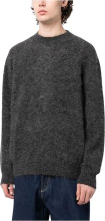 President's Cashmere Ribbed Trim Jumper