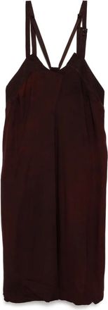 Ziggy Chen Gestreepte jurk - Rood