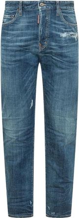 Dsquared2 Five-pocket Jeans - Heren - Slim Fit Jeans - Blauw - XL - Denim - Jeans