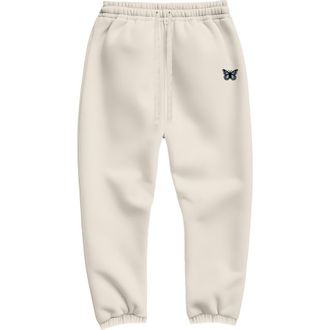 Dalix Butterfly Jogger Sweatpant in Bone at Nordstrom, Size Xx-Large