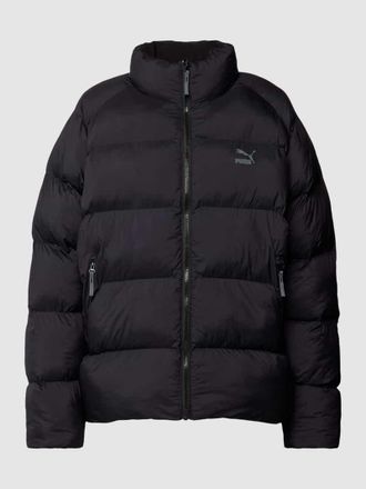 Puma Steppjacke mit Label-Print in Black, Größe XXL