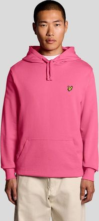 Lyle & Scott Lyle And Scott Mens Loopback Cotton Hoodie - Pink - Size: 40