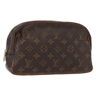 Louis Vuitton Pre-owned Clutches, female, Brown, Size: ONE SIZE Pre-owned Vintage Canvas Clutch