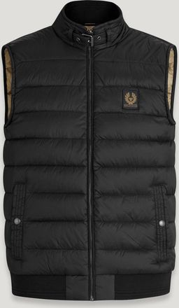 Belstaff Circuit Gilet Mens Down Filled Nylon Black Size UK 38