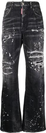 Dsquared2 Black Roadie Denim Jeans