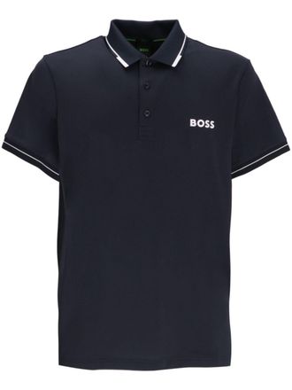 BOSS Polo Paul Pro con stampa - Blu