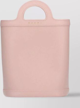 Marni tropicalia calf leather bucket bag