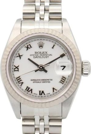 Rolex Pre-owned Vintage 69174 Polshorloge - Dames - Vintage Horloges - Wit - ONE Size - Vintage