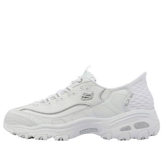 Skechers (WMNS) Skechers DLites White Silver 150031-WSL