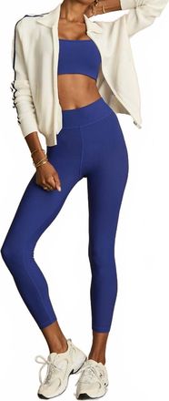 The Upside Carnaby 25In Midi Pant In Cobalt